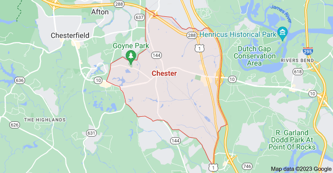 Chester Virginia Cleaning Service Area